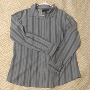 Attention Button Down Dress Shirt